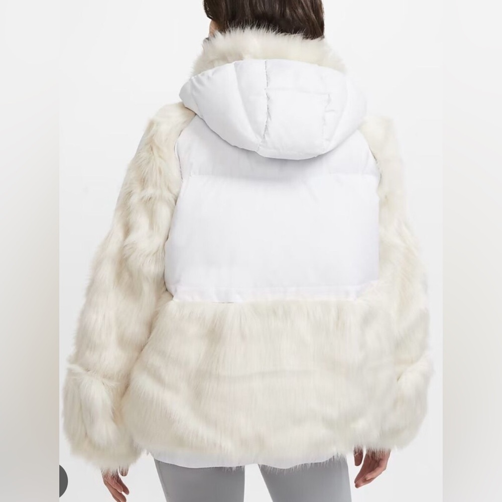 NWT NIKE X SACAI NRG PARKA W Pure Platinum - Picture 2 of 8